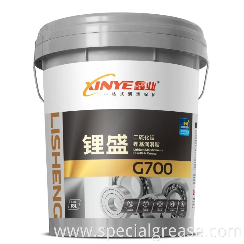 Excellent Anti Wear Perform Molybdenum Disulfide Lithium Grease for Steel Rolling Machinery